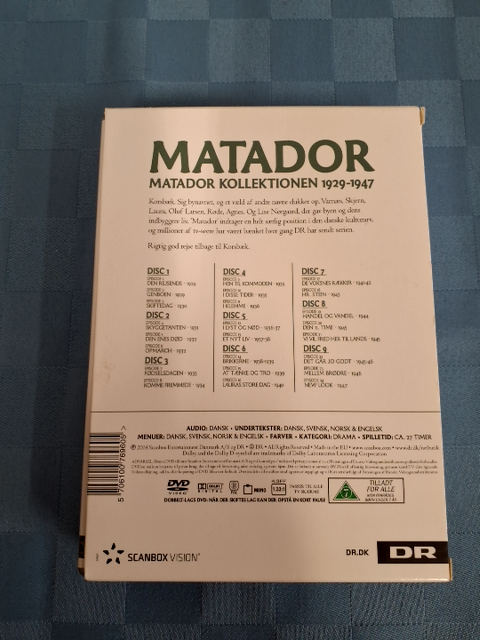 DVD Matador kollektion 1929-1947